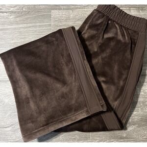 Yogalicious Double Butter Lavish High Rise Straight Leg Brown Pant Large (31x32)